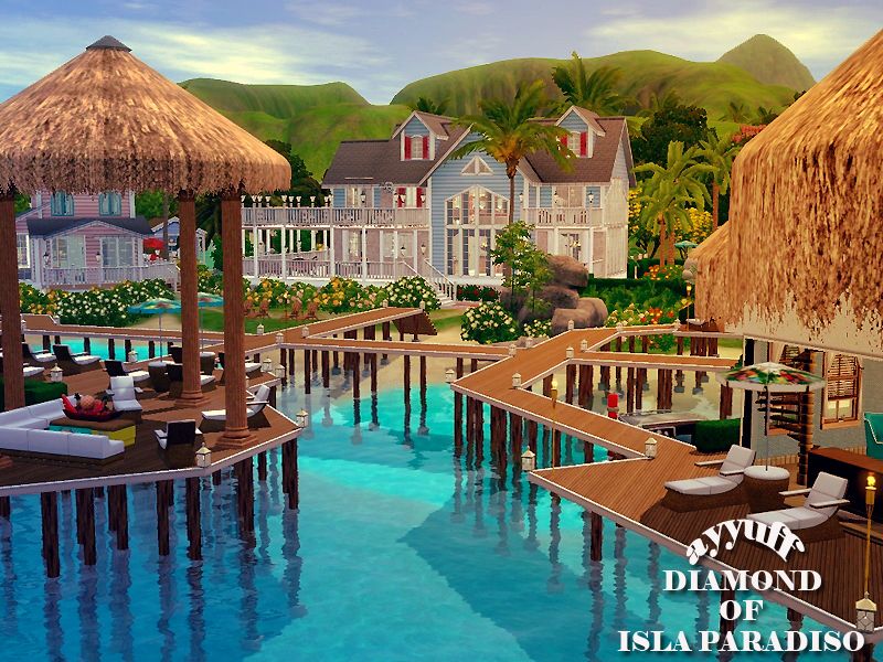 sims 4 island paradise